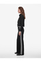 High Waist Comfortable Fit Stripe Detailed Wide Leg Sports Sweatpants - 3