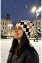 Patterned Shaggy Yarn Soft Textured Plush Women's Beanie - Winter Soft - 2