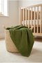 Wafflenest 100% Cotton Waffle Baby Blanket 90X110 cm Crib Cover Baby Blanket - 5