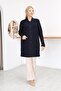 Plus Size Long Knit Cardigan with Pockets - 5