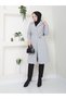Standard Sleeve with Pocket Detail Without Lining, 110 cm Length, Cashmere Coat - 3