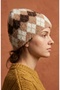 Patterned Shaggy Yarn Soft Textured Plush Women's Beanie - Winter Soft - 6