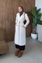 Mest Buckle Trench Coat Beige