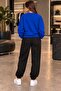 Vibes Unisex Printed Sweatshirt and Sweatpants Oversize Premium Set - 3