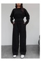 Crop Sweatshirt Şardonlu Tracksuit Set - 3