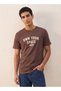 Basic Regular Fit Cotton Crew Neck T-shirt - 4
