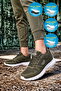 Khaki Mesh Lightweight Breathable Flexible Men's Sports Shoes 020 m - 3