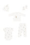 Moni 100% Organic Cotton 5-Piece Newborn Hospital Discharge Set
