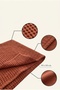 Wafflenest 100% Cotton Waffle Baby Blanket 90X110 cm Crib Cover Baby Blanket - 4