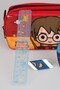 Dekomus,Harry Potter Licensed Pencil Bag, Pencil, Ruler, Eraser and Sharpener Set - 2