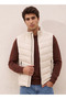 Smart Quilted Sleeveless Jacket with Pockets
