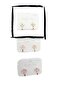 Steel Children's Earrings - Clip-On (Non-Pierced) - Flower Model - for Non-Pierced Ears - 3