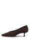 26Bk228.701T Women's Classic Heeled Shoes Brown - 4