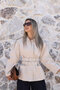 Stone Double Belted Premium Trench Coat - 2
