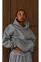 3 Yarn Combed Cotton Hooded Sweatshirt Lq1