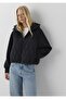 Hooded jacket black