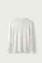 Men's Slim Fit Ribbed Crew Neck Knitwear Sweater Ecru - 2