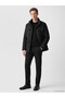 Ozmarka New Season Black Standard Fit Hooded Men's Puffer Jacket - 2