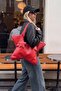 Staria Red Star Charm Tote Shoulder Bag