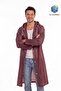 Unisex burgundy eva fabric water windproof raincoat - 2