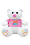 Dressed Plush Teddy Bear 60 cm I Love You Teddy Bear Soft Cute Cuddly Toy - 2