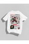 Tanjiro Kamado Anime T-Shirt – Demon Slayer Commando Printed Oversized Black and White T-Shirt