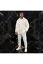 Men's Plush Shirt Sweatshirt Tracksuit 3-Piece Set