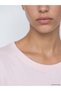 Vizyon New Season Pink Oversize Modal Blended Women's Sports T-Shirt - 3