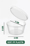 100 Pieces 120 ml Leak-Proof Mini Storage Container Sauce Bowl Ice Box Mit1370 - 2