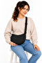 Black Adjustable Strap Women's Mini Shoulder Bag and Crossbody Bag 0066