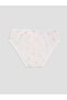 Özmarka New Season White Patterned Girls' Panties - 2