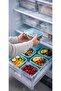 Storage Container Square Set of 3 0.6 Lt