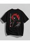 Itachi Uchiha Anime Printed Oversize T-Shirt – Naruto Akatsuki Design Unisex