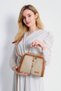 Multi-Compartment Women's Hand and Shoulder Bag with Functional Compartments