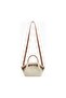 Hana Mini Tote Brown Canvas Bag - 2