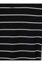 Lcw Everyday Black Crew Neck Striped Women's Bodysuit - 6