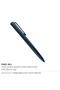 2pcs Customized Metal Pens – Twist Action, Matte Finish & Black Clip - 3