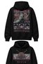 Unisex Oversize Demon Slayer Anime Character Inosuke Hashibira Back Printed Hooded Sweatshirt