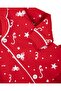 Star Printed 6-9-12-18-24 Months Double Breasted Collar Cotton Pajama Set for Boys and Girls Babies - 4