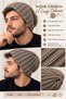 Men's Hand-Knitted Beanie Loose Ribbed Winter Knitted Beanie - 4