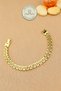 Steel Bracelet - Gold Non-Tarnish Non-Fade Cord Model 316L Steel Bracelet 20 cm - 5