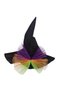 Special Occasion Girls' Witch Party Costume - Tulle Dress and Accessory Set for School Performance - 2