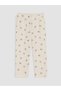 Rmz Gi̇yi̇m Farkiyla Embroidered Velvet Girls' Leggings - 2