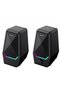 Boxe PC 2.0 USB Loop negre LED RGB - 3