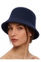 Unisex Gray Cashmere Bucket Hat - Winter Fisherman Bucket Hat