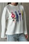 Women's Oversized Printed T-Shirt - 2