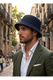 Unisex Gray Cashmere Bucket Hat - Winter Fisherman Bucket Hat - 8
