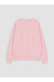 Rmz Gi̇yi̇m Farkiyla Spongebob Printed Thick Sweatshirt for Girls - 4