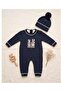 100% Knitwear Baby Boy Jumpsuit - 3