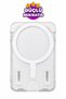 Magsafe Compatible Magnetic Frosted Transparent Card Holder Phone Back Card Wallet Compatible with All Magsafe Phones a Quality - 2